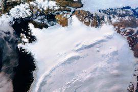 Northwest Greenland from space