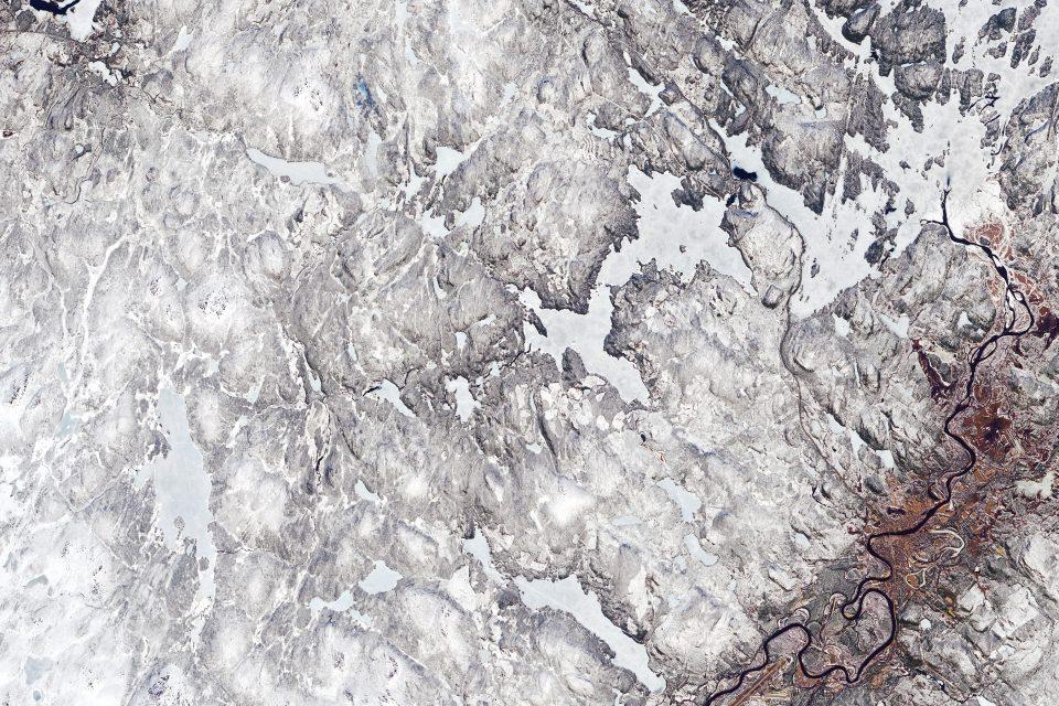 A harsh winter ends in northern Finland