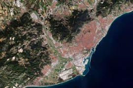 Barcelona and the northeastern coast of Spain