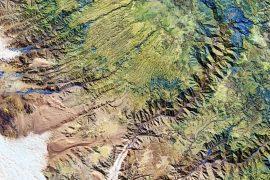 The Andes Mountains in southern Peru