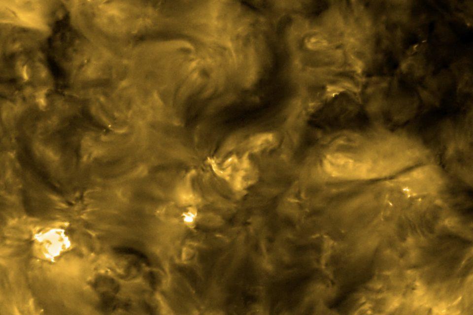 Solar telescope captures close-up view of the Sun