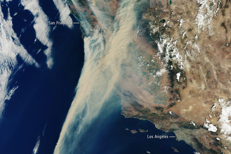 Hundreds of fires have exploded across California