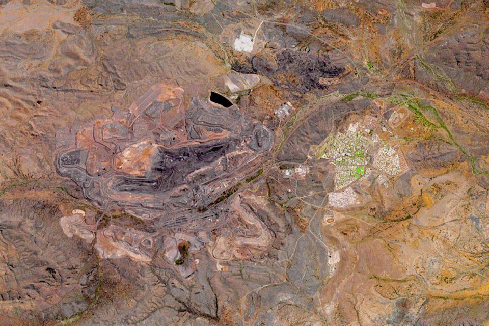 Mount Whaleback Iron Ore Mine in Australia