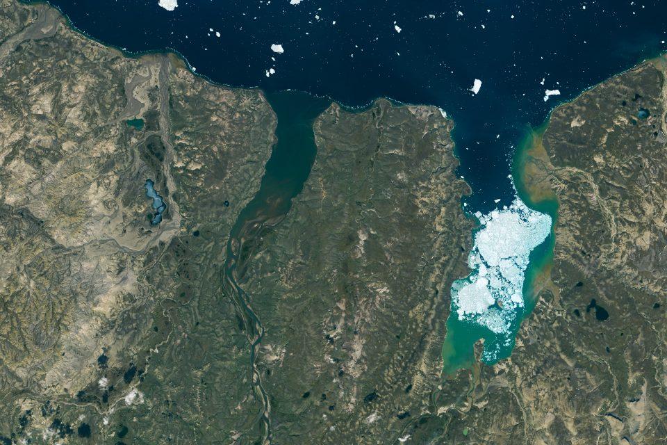 Banks Island in the Canadian Arctic Archipelago