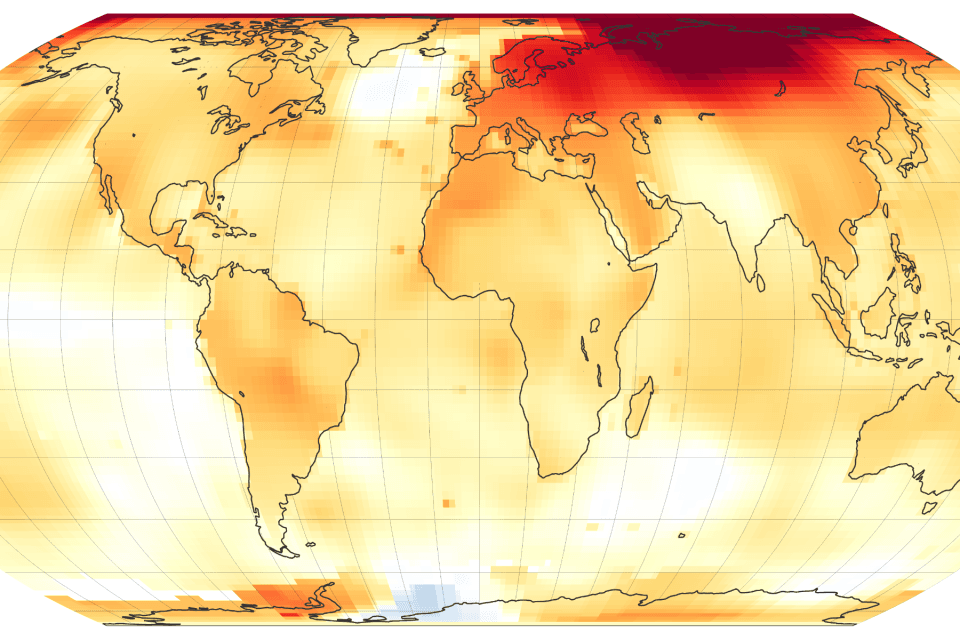 Earth's warming trend continued in 2020