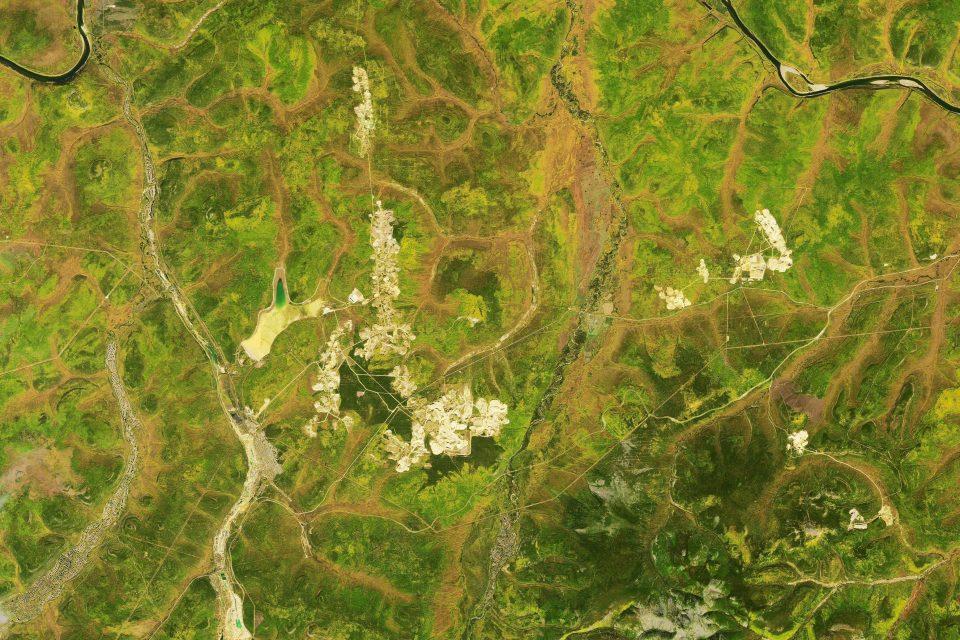 Gold mining in the Russian Far East