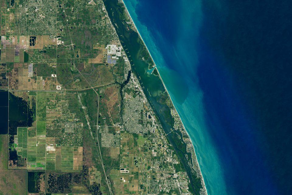 The Indian River Lagoon on Florida's Atlantic coast