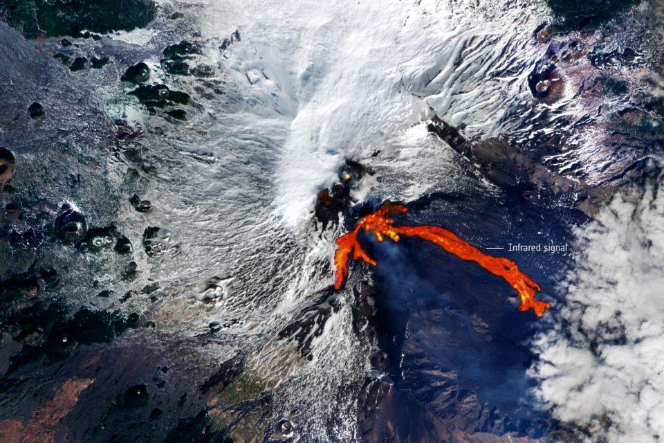 Mounta Etna had two powerful eruptions in one week