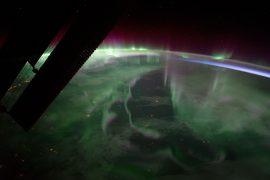 Astronauts share stunning views of the northern lights