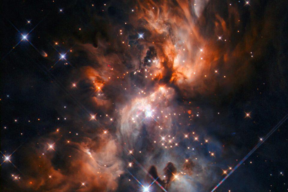 Stunning stellar nursery in the constellation of Gemini