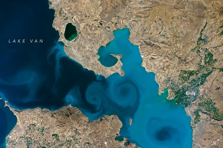 Lake Van in Eastern Turkey