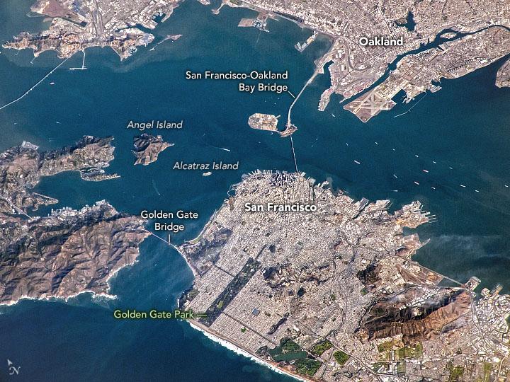 A clear day in San Fran