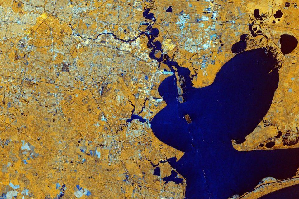 Radar image of Houston, Texas