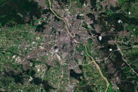 Warsaw and the Vistula River