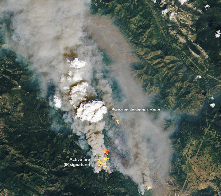 Explosive fires are raging in British Columbia
