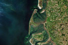 The Frisian Islands in the North Sea