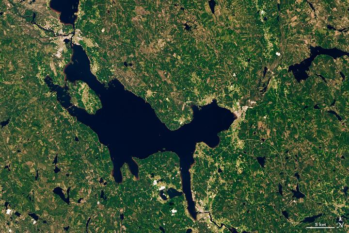 The Siljan Ring in south-central Sweden