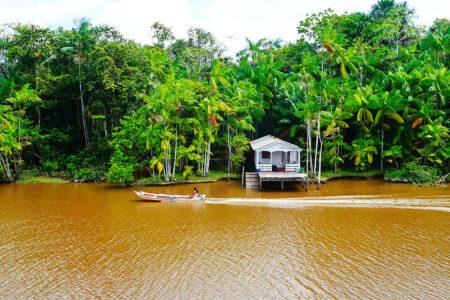 Crossing,By,Ferry,Boat,From,Macapa,To,Belem,By,Amazon