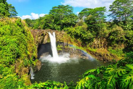 Hawaii,,Rainbow,Falls,In,Hilo.,Wailuku,River,State,Park