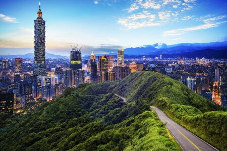 The,Imageng,Of,Skyline,Of,Xinyi,District,In,Downtown,Taipei,