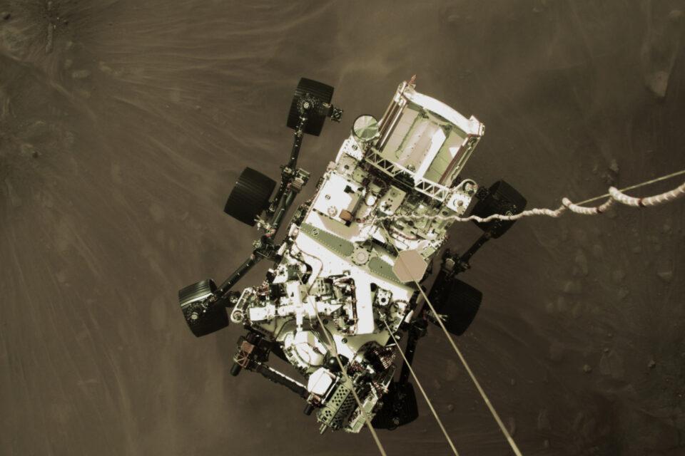 13. Perseverance landing