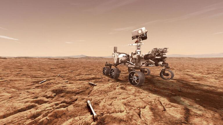 30. Rover on Mars