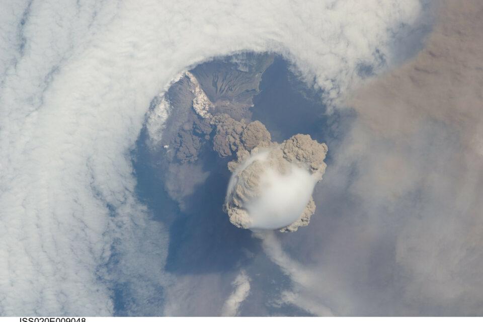 11. Sarychev Peak explodes