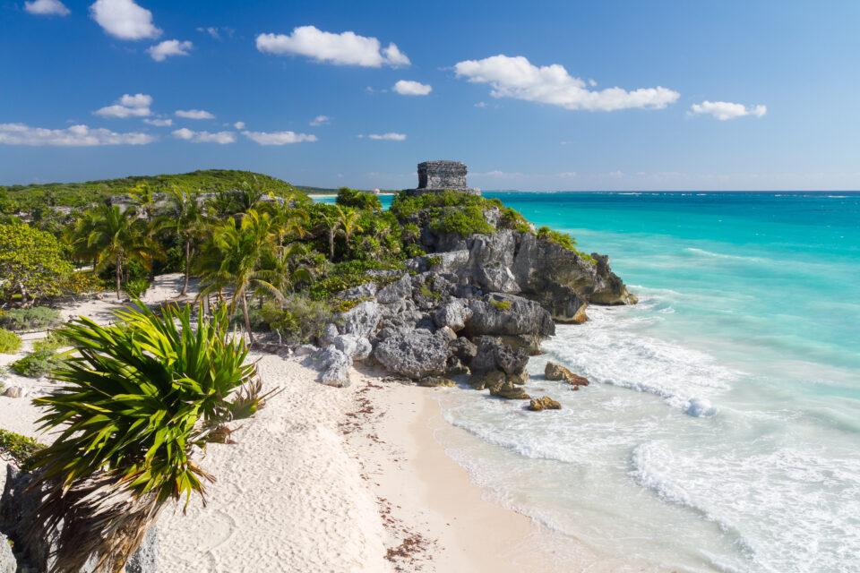 Old Maya Beach    Tulum Mexico