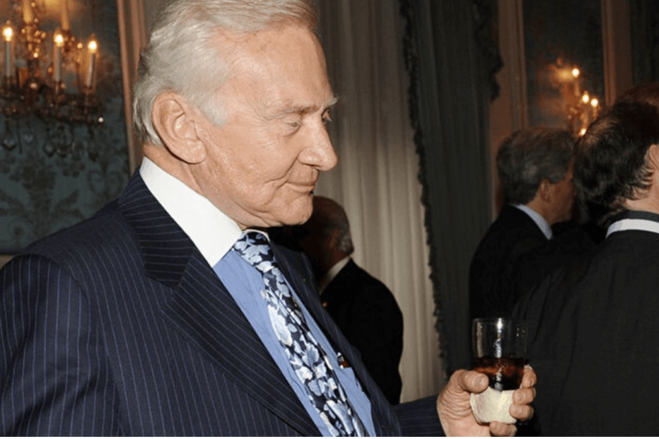 Astronaut Buzz Aldrin during The 24th Annual Great Sports Legends Dinner