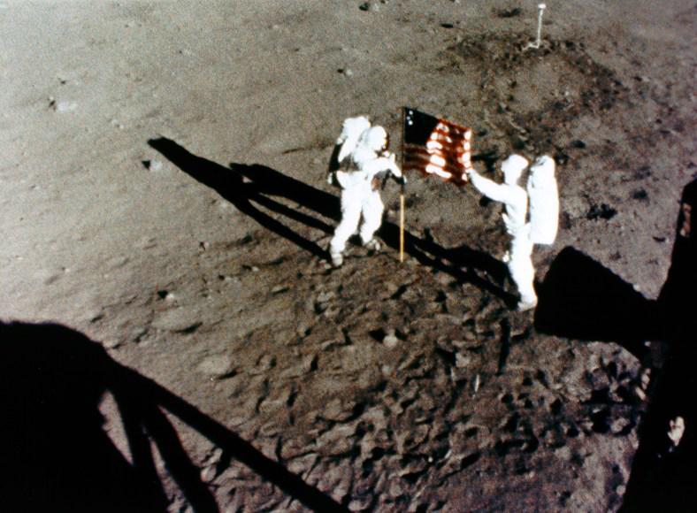 Second man to walk on the moon