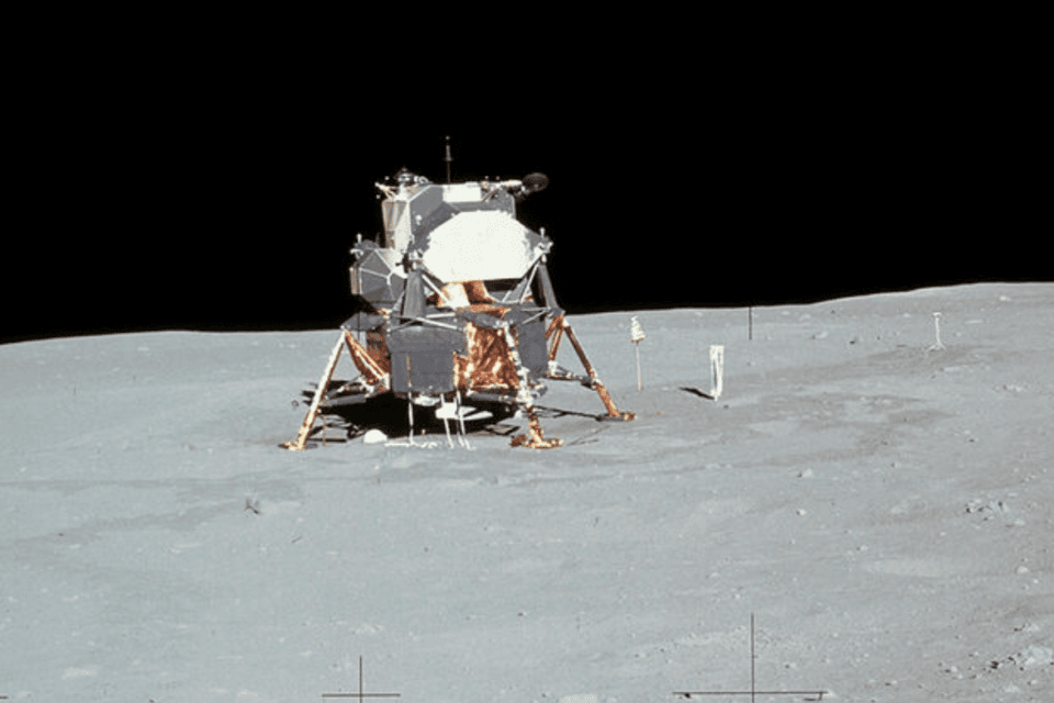 Moon landing of Apollo 11 in 1969
