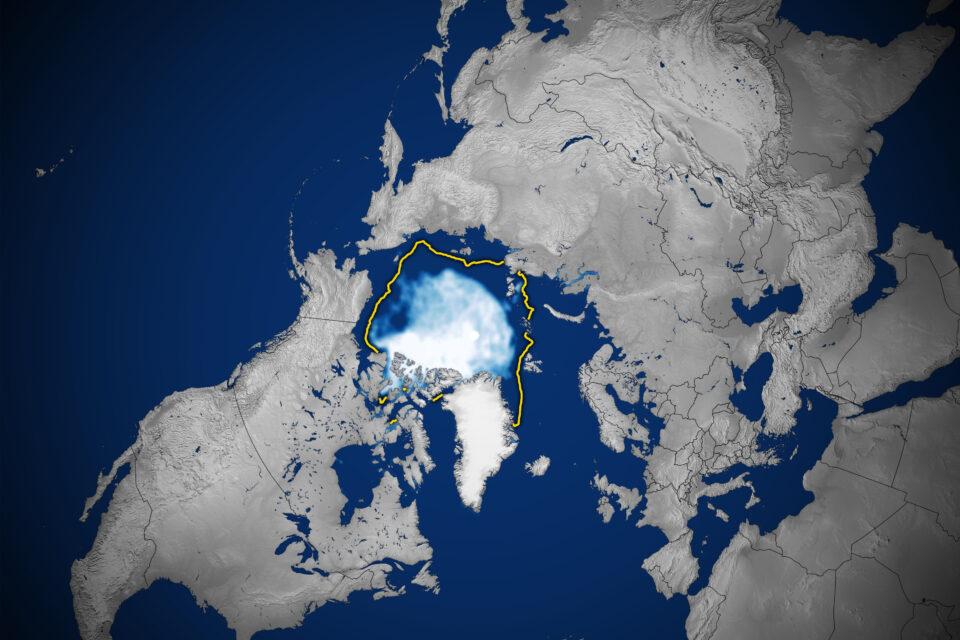 The Arctic reached its annual minimum extent of sea ice