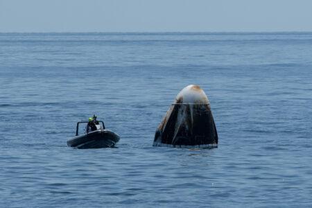 SpaceX Demo-2 Landing