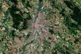 Earth from Space: Budapest