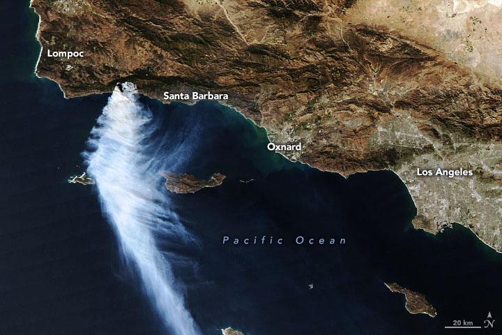 Strong winds are fueling the Alisal Fire in Southern California