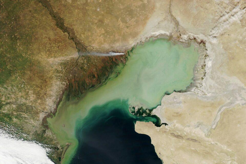 Water levels are falling in the Caspian Sea