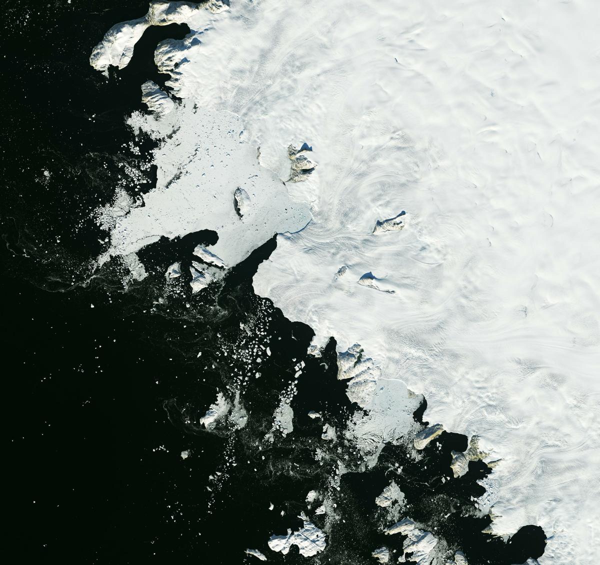 Dramatic changes in Greenland’s Kjer Glacier