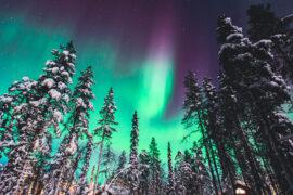The northern European region of Lapland