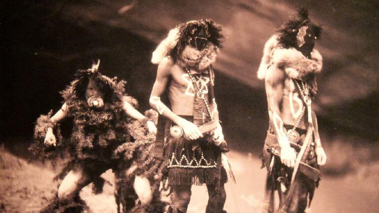 Navajo dancers