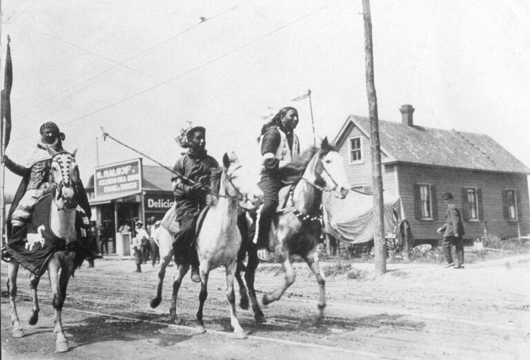 Riding the in Wild West