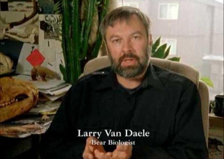 Biologist Larry Van Daele