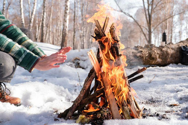 Warming By The Fire