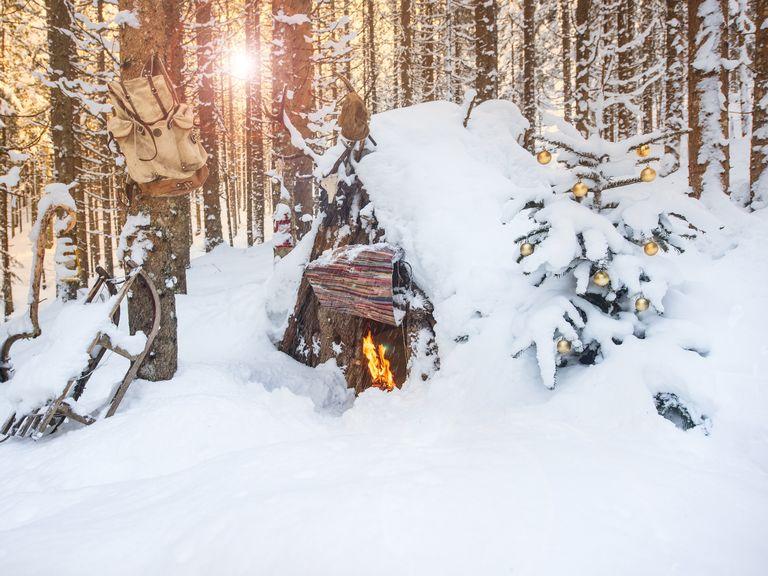 Living Outdoors In The Snow
