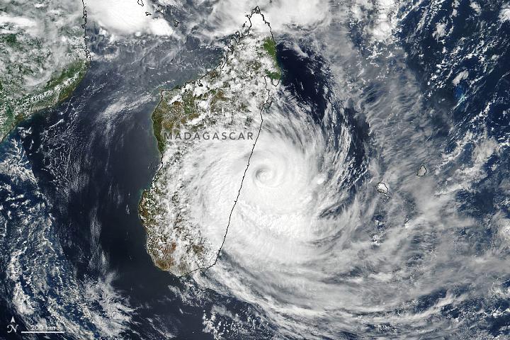 Tropical Cyclone Emnati bears down on Madagascar
