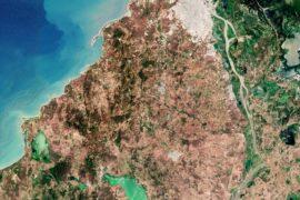 The city of Barranquilla in northwest Colombia