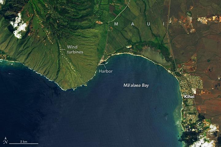 The iconic waves of Maui’s southern shore