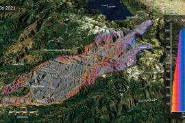 Satellites reveal the spread of the Caldor and Dixie fires