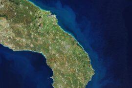 The coastal region of Puglia in southern Italy