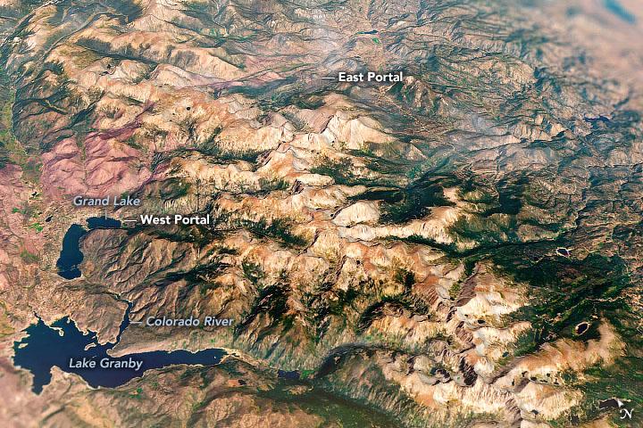 The Rocky Mountains of Colorado