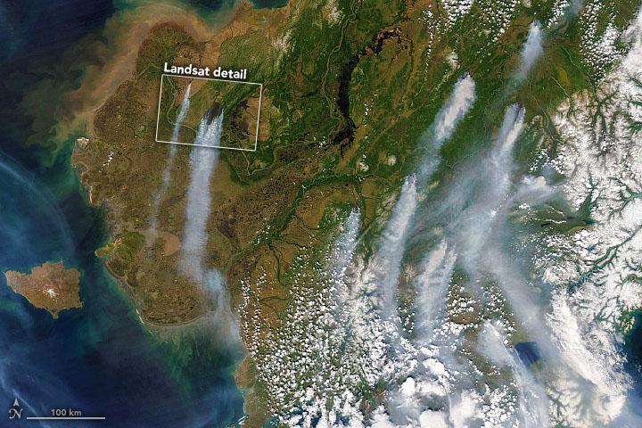 Unusually active fire season continues in Alaska